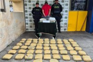 Lo sorprendieron entrando a un pagadiario con 35 kilos de marihuana en pleno centro de Bogotá