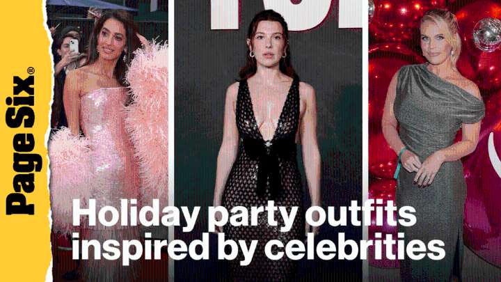 Holiday party season is here — let these celebrities inspire your outfits