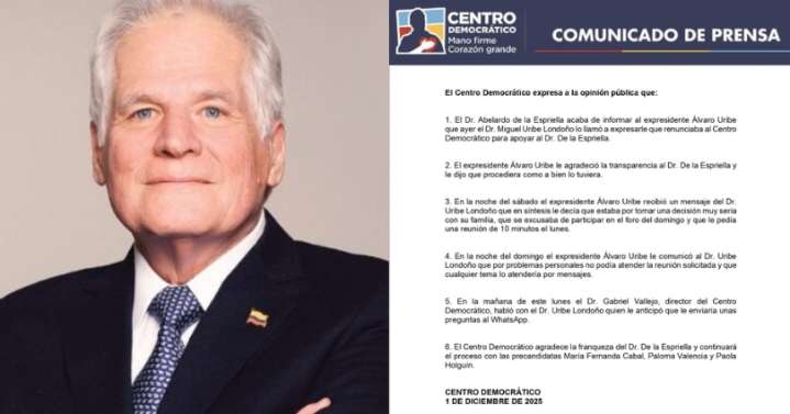 Renunció Miguel Uribe Londoño a su candidatura presidencial