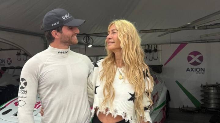 Cris Morena y el emotivo gesto con su nieto que corrió en el TC 2000