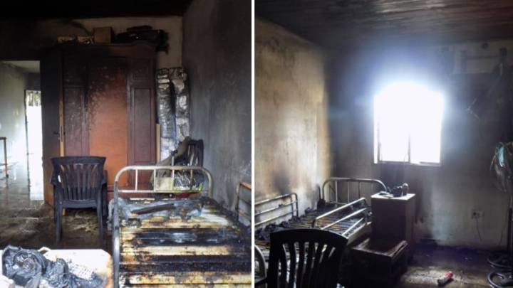 Feliciano: un hombre estuvo a punto de morir en un incendio