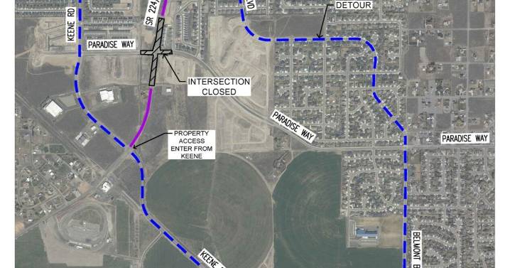 Busy West Richland intersection to reopen, another one to close