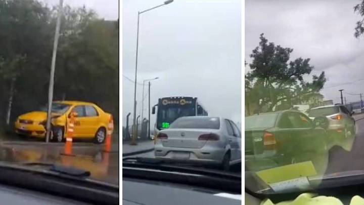 Mañana accidentada en San Salvador: reportaron cuatro choques en pocas horas