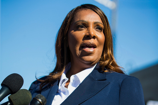 Jurado se niega a acusar de nuevo a la fiscal general de NY, Letitia James, dice fuente de AP