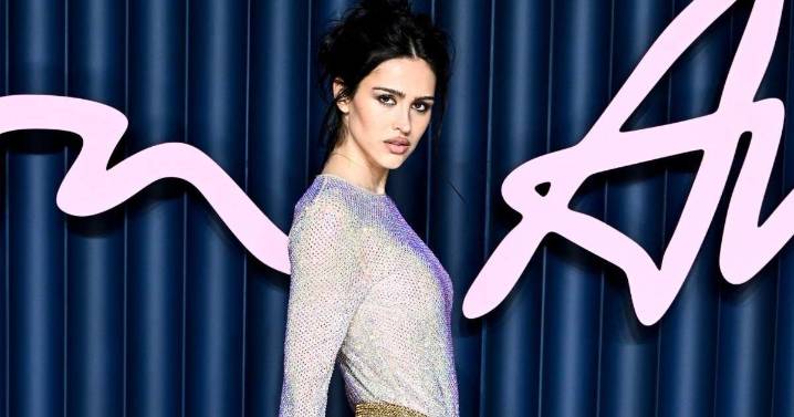 Amelia Gray’s Tiny Sheer Minidress Is Bold, Sparkly & Unmissable