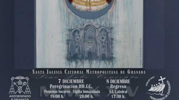 AGENDA COFRADE DE LA INMACULADA: Virgilia en la Catedral presidida por la Virgen de la Granada y besamanos