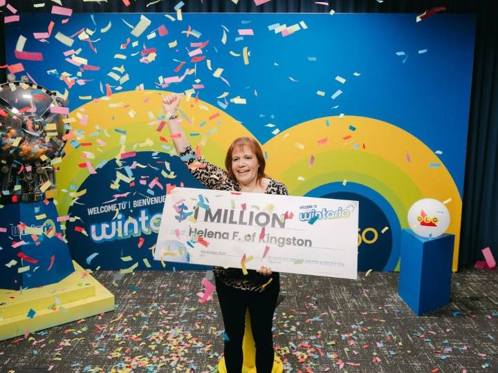 Kingston woman wins $1 million Welcome to Wintario prize