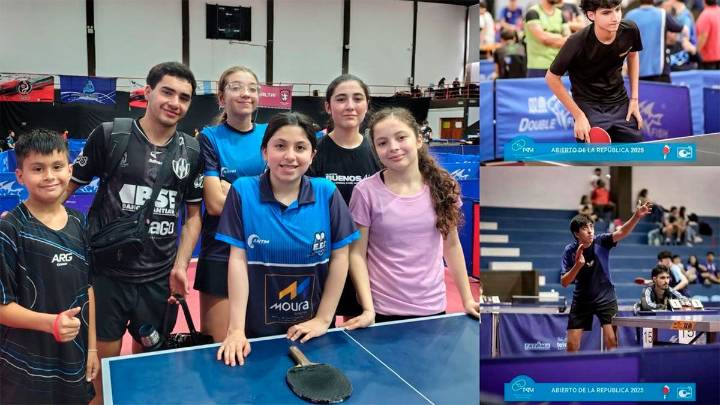 La delegación de Santiago del Estero, en la élite del tenis de mesa argentino