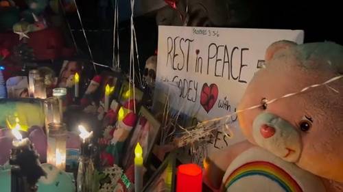 Mourners gather for candlelight tribute for family of five in Porterville