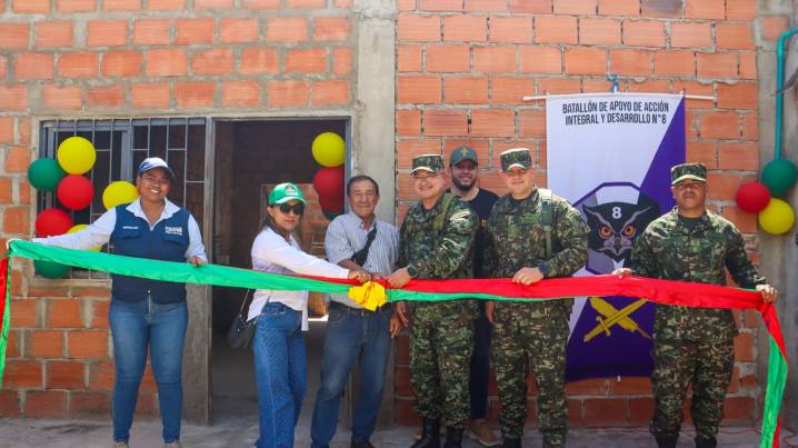 La Navidad ilumino la vida de joven que presto servicio militar, gracias al ejercito militar