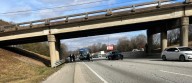 Upstate bridge over I-85 closed 'until further notice' after semi