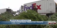 Free Christmas trees for troops