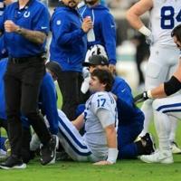 Colts quarterback Jones facing end of season after injury