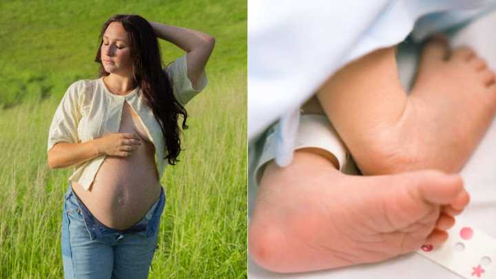 Una madre tenía programada una cesárea esperando un bebé ‘gigante’, pero cuando nació, quedó boquiabierta: ‘Se sintió increíble’