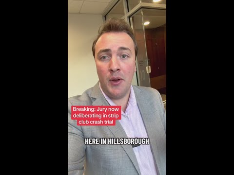 Jury deliberates in trial of man accused of deadly semi-truck crash into Tampa strip club