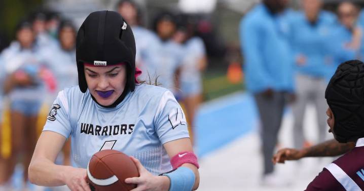 Willowbrook senior Marli Smrz is the Suburban Life Girls Flag Football Player of the Year