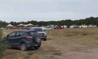 Desalojan un after en un campo de la Ruta 51: participaban unas 200 personas