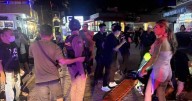 Brit tourist stabbed in horror knife attack at beach club on Thai party island