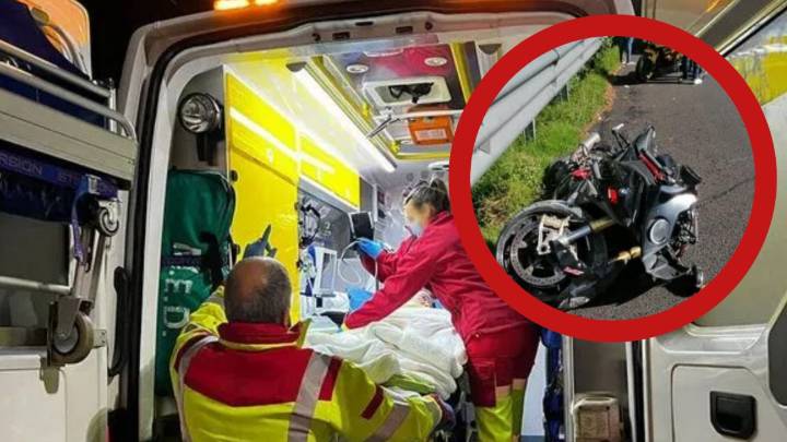 Mujeres que iban en moto están al borde de la muerte tras sufrir aparatoso accidente en autopista