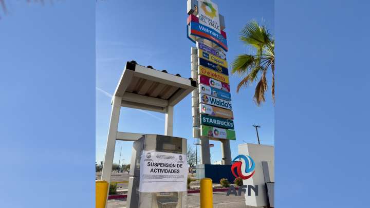 Suspenden cobro en estacionamiento de plaza comercial de Mexicali; no cumple con requisitos