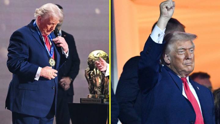 "Uno de los grandes honores de mi vida": La FIFA le entrega su Premio de la Paz a Trump en inicio del sorteo del Mundial