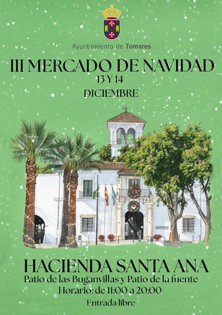 Tomares se llena de ambiente navideño con dos grandes mercadillos