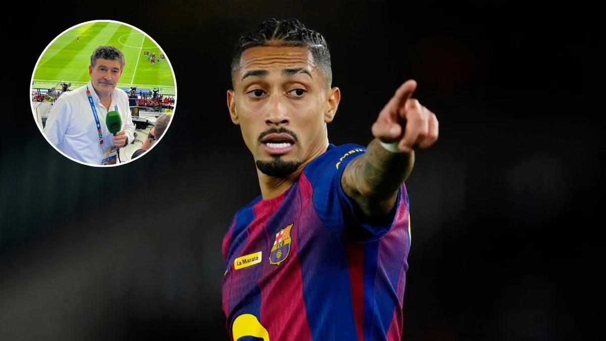 "¡Hay líder para rato!": Así ha narrado Alfredo Martínez el doblete de Raphinha que ha dado la victoria al Barça