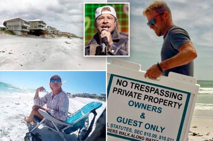 Lawyers duked it out over whether to toss Backstreet Boys singer Brian Littrell's trespassing suit of his Florida beachfront property