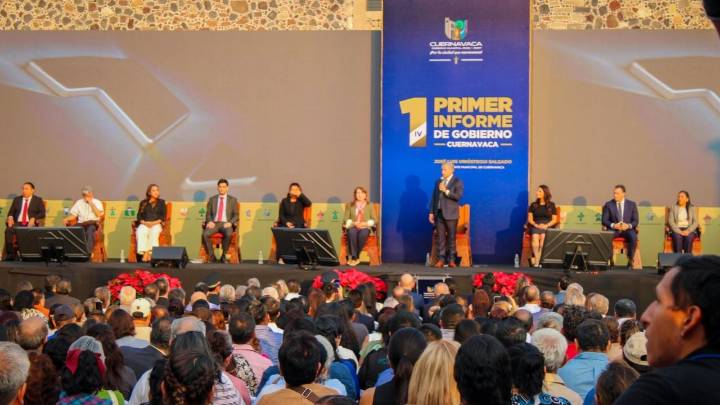 Alcalde de Cuernavaca rinde informe entre tensiones internas, cuestionamientos y presiones políticas