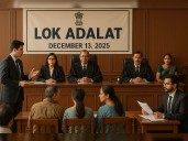 Lok Adalat on December 13, 2025: Which cases are allowed and how to file your application