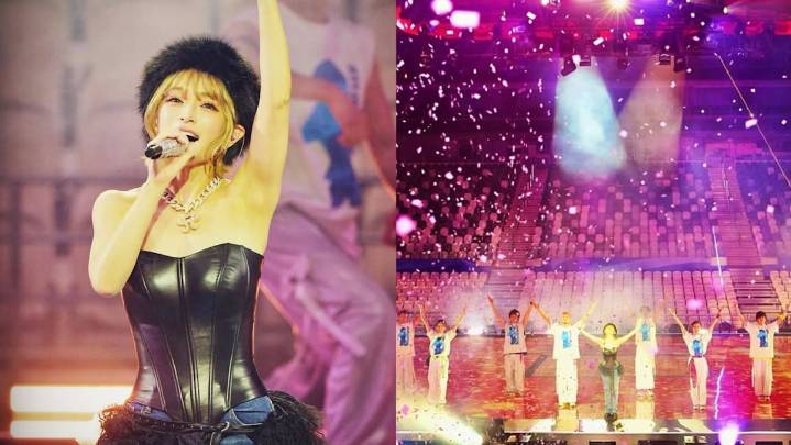 J-pop icon Ayumi Hamasaki performs in empty stadium in China, following concert's sudden cancellation