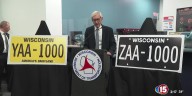 PRESS CONFERENCE: Gov. Evers, DMV officials unveil new license plate designs