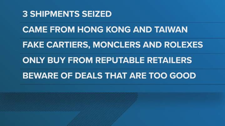 US Customs in Louisville seizes over $18 million in counterfeit jewelry