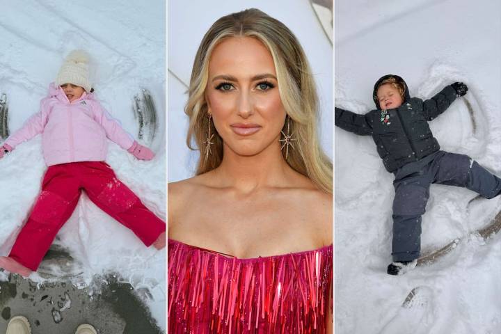 Brittany and Patrick Mahomes’ Kids Sterling, 4, and Bronze, 3, Make Snow Angels