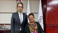 Ernestina Godoy se Reúne con César Oliveros, Nuevo Titular de FEMDO