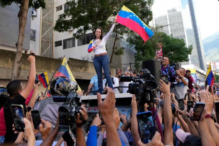 Planned appearance by Venezuelan opposition leader called off on eve of Nobel Peace ceremony
