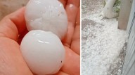 Fuerte tormenta con granizo afectó a El Tala y Rosario de la Frontera