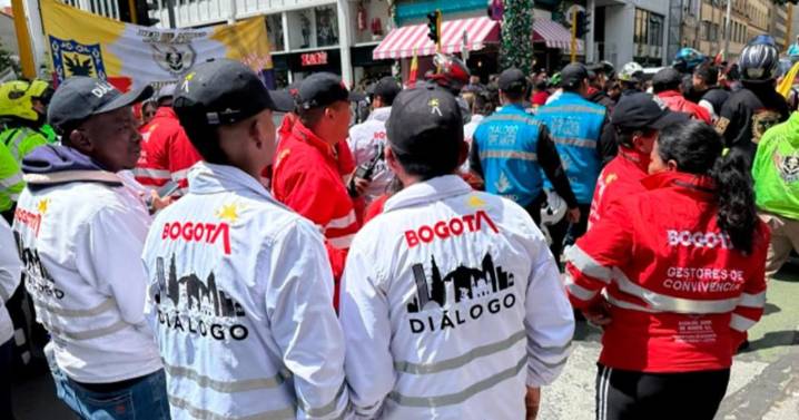 Manifestaciones y congestión afectan la movilidad y TransMilenio en Bogotá