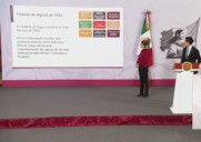 Necesidad agrícola y tamaño de ducto frenan entrega de agua: Sheinbaum