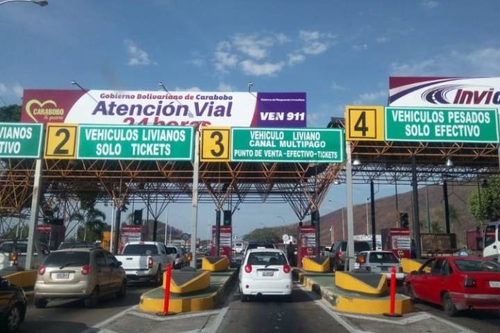 Nuevas tarifas de peaje entran en vigencia a partir de este 1 de diciembre