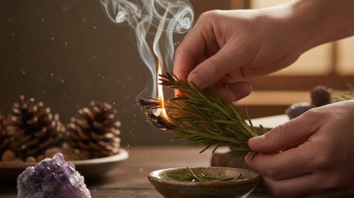 Quemar romero en casa: qué día de diciembre hay que hacerlo para atraer abundancia en 2026