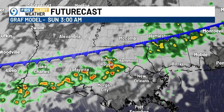 Cold front overnight delivers a big cooldown