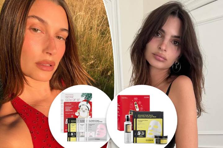 Hailey Bieber's favorite Cosrx mask is 40% off in this exclusive gift set