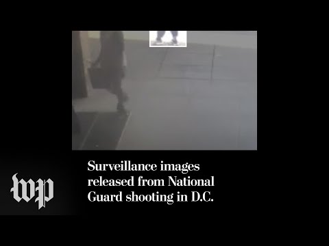 Surveillance images released from National Guard shooting