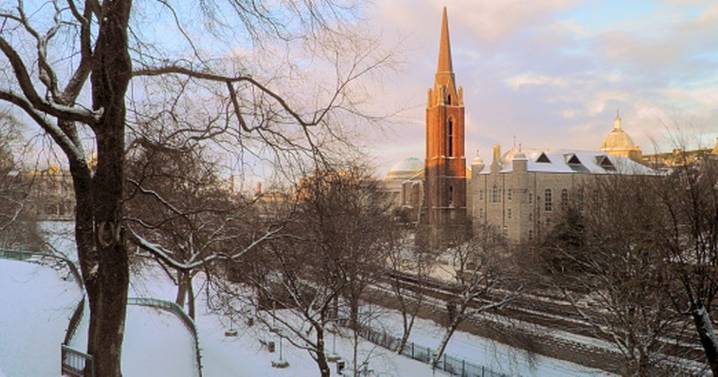 Aberdeen named UK city with highest odds of a white Christmas