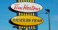 Customer spits through Tim Hortons window: police