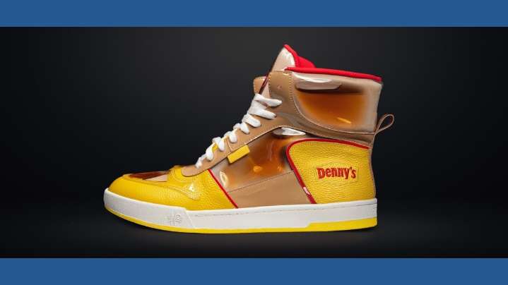 Denny’s launches syrup-filled sneakers for National Maple Syrup Day
