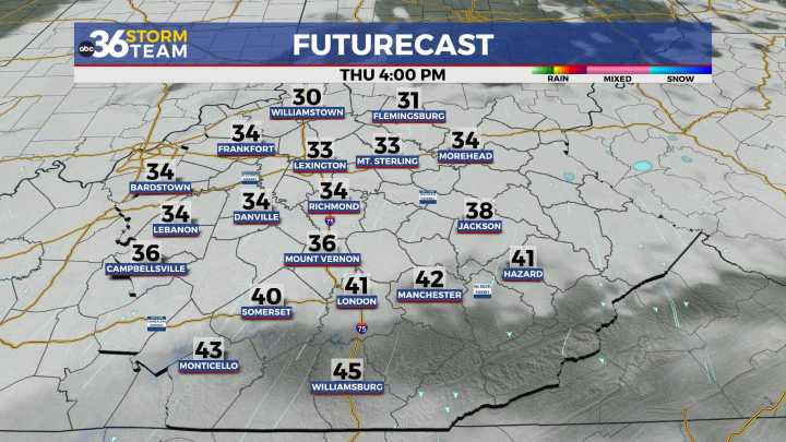 Early December chill stays in place into the late week