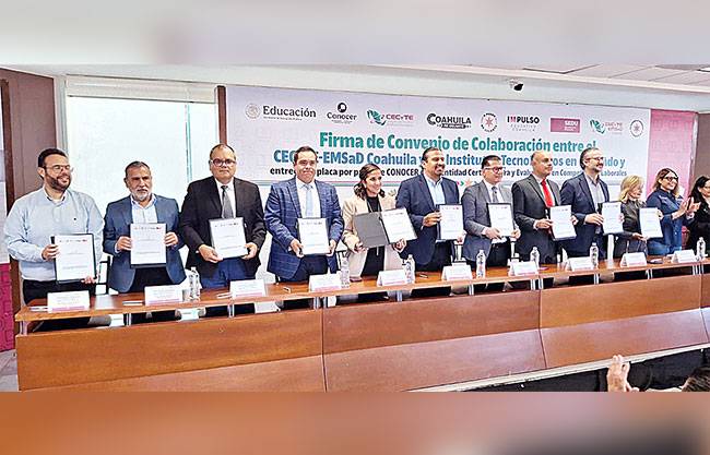 Firma ‘el Tec’ convenio para impulsar becas