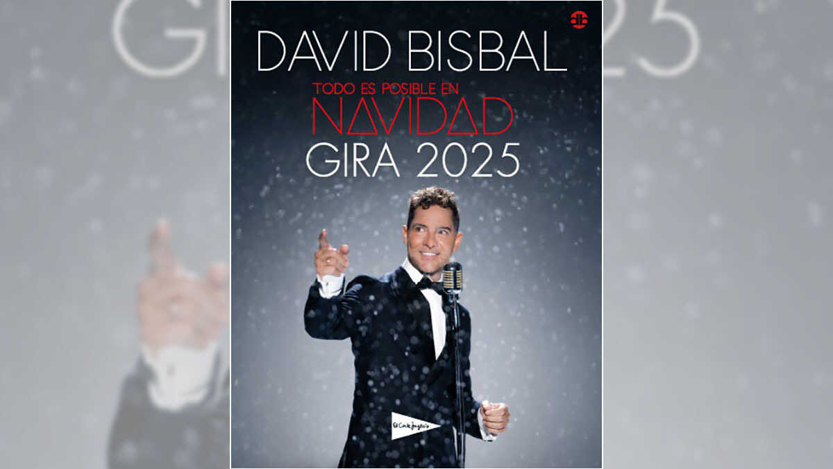 Desde "El burrito sabanero" hasta "Bulería": David Bisbal actúa este viernes en Zaragoza